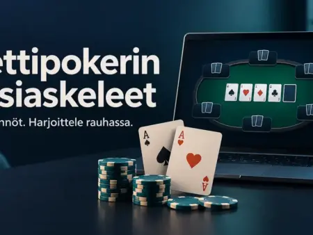 Kuinka aloittaa pokerin pelaaminen nettikasinolla?