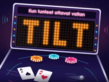 Mikä on tilt pokerissa ja miten vältät sen?