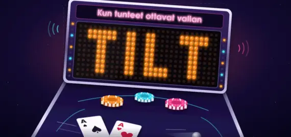 Mikä on tilt pokerissa ja miten vältät sen?