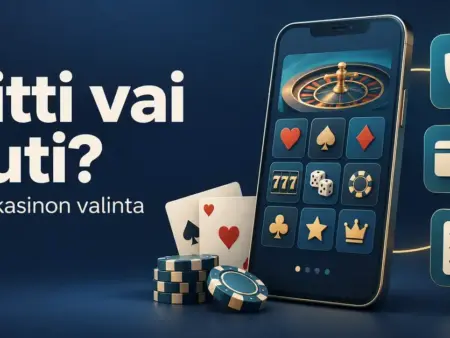 Millainen nettikasino on tämän hetken hitti eikä huti?