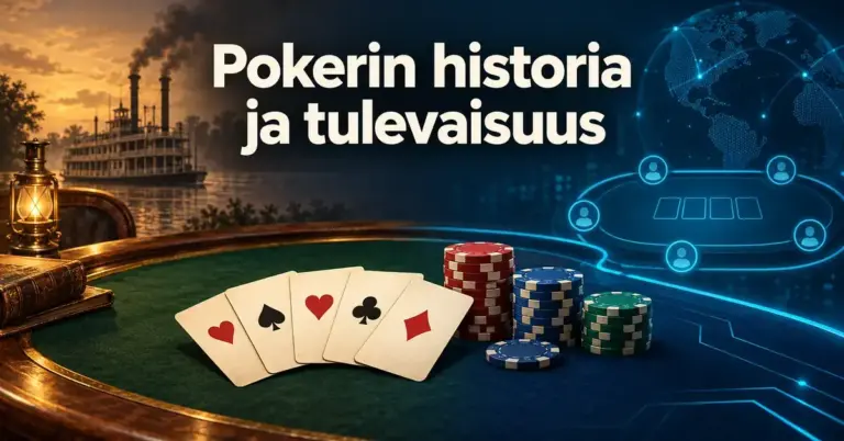 Pokerin historia ja tulevaisuus